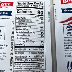 Bumble Bee Spicy Thai Chilli Seasoned Tuna Wild Caught Gluten Free Pack of 4