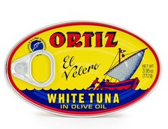 Ortiz White Tuna in Olive Oil Fresh Tender Slices Spanish Wild Caught Tuna Hi…