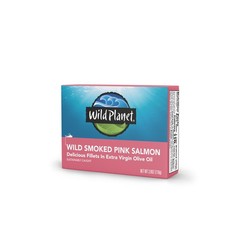 Wild Planet Smoked Pink Salmon Fillets in Extra 3.9 Ounce (Pack of 1)