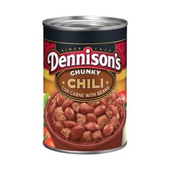 Dennison’s CHUNKY Chili Con Carne with Beans Dennisons 15oz Can (Pack of 6)