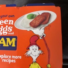 Dr Seuss Green Eggs and Ham Spam 2 Pack 65th Anniversary Limited Edition Ex 6/28