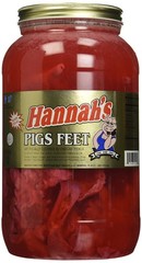 Hannah’s Pickled Pigs Feet 10-12 ct. Gallon Jar