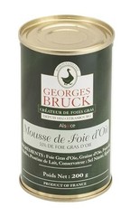 GEORGES BRUCK STRASBOURG – Goose Liver Mousse – Cylindrical tin 7.05oz / 200gr
