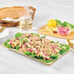 (8 pack)Solid Yellowfin/Light Tuna in Extra Virgin Olive Oil, Lemon Dill, 4.5 oz
