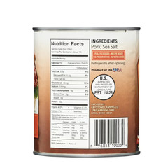 Keystone All Natural Pork, 28 oz Can