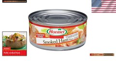 Savory Smoked Ham in Convenient 5 Oz Cans – 12-Pack for Quick Meals