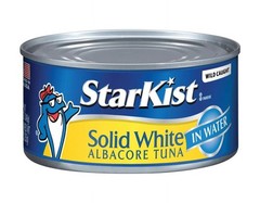 (3 pack) Solid White Albacore Tuna in Water, Wild Caught, 19g Protein, 12 oz.
