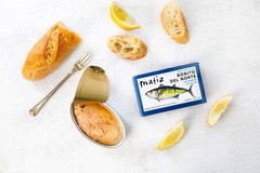 Matiz España Bonito Del Norte 100% Natural, 4 oz, White Meat Tuna in Olive Oil