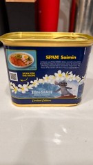 LILO and STITCH SPAM Limited Edition Surfer Stitch (1) Can W/SPAM SAIMIN Recipe
