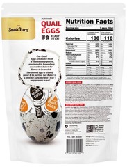 New The Snack Yard Flavored Quail Eggs – 54 Count X .26 oz, Chinese New Year!