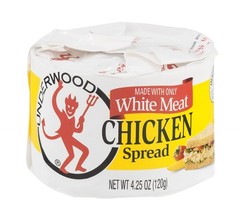 Chicken Spread White Meat 4.25oz Container Pack of 4