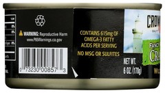 Fancy White Lump Crab Meat 6 oz – Wild-Caught, Fat-Free Seafood Delight