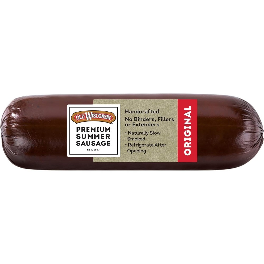 Delicious 8oz Gluten Free Summer Sausage – High Protein, Perfect On-the-Go Snack