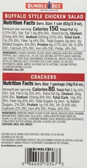 Bumble Bee Snack On The Run Buffalo Chicken Salad with Crackers Kit, 3.5 oz
