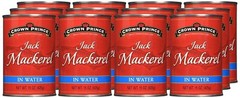 Certified Paleo Mackerel – 15-Ounce Cans Pack of 12, High Omega-3 Protein Source