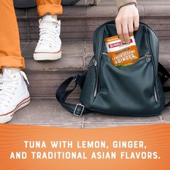 Lemon Sesame Ginger Tuna Pouch – Wild Caught, 14g Protein, Ready to Eat, Pack