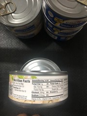Crider Canned White Chicken 5 oz Lot of 7 (1 can dented on bottom edge-see photo