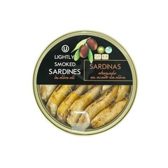 Smoked Brisling Sardines in Olive Oil – Wild Caught, Kosher, 5.6 oz, Pack of 10