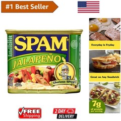 Ready to Eat Jalapeño Meat, 12 Ounce Can – Perfect for Meals on the Go