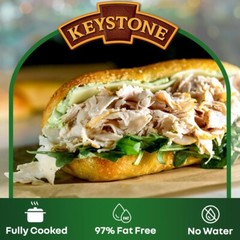 6 Cans- Keystone Meats All Natural Turkey Fully Cooked 14.5 oz No Preservatives✅