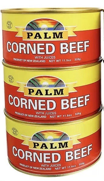 Palm Corned Beef with Juice 11.5 oz ( Pack of 3 )