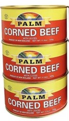 Palm Corned Beef with Juice 11.5 oz ( Pack of 3 )