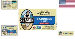 No Salt Added in Water Sardine, 4.375 oz