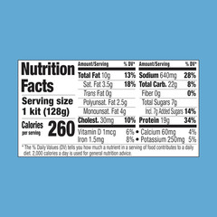Lunch To-Go Albacore Mix Your Own Tuna Salad, 4.1 Ounce Kit, 12 Pack