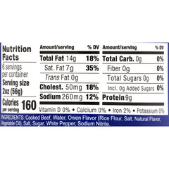 Corned Beef with Juices 12 oz Can Canned Meat Pantry Food Sandwich Meal Supply