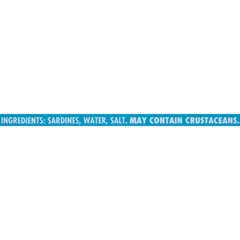 Beach Cliff Sardines in Water Wild Caught 3.75 oz Can 12 Pack Keto 12g Protein