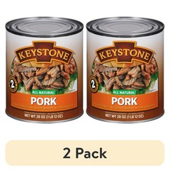 All Natural Fully Cooked Canned Pork High Protein Gluten Free Quick Meal Prep US