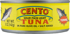 CENTO TUNA TONNO OOIL, 5 Ounce (Pack of 12)