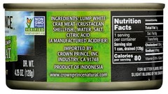 Fancy White Lump Crab Meat 6 oz – Wild-Caught, Fat-Free Seafood Delight