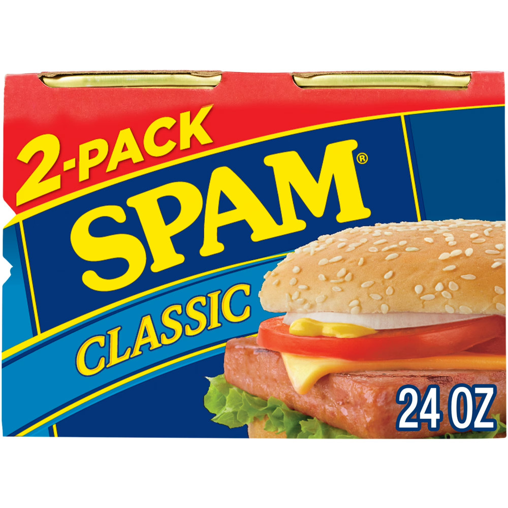 SPAM Classic, SPAM Canned Meat, 12 oz Can (12 Pack)