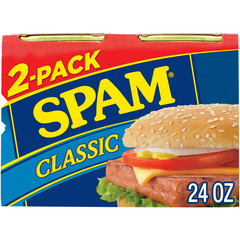 SPAM Classic, SPAM Canned Meat, 12 oz Can (12 Pack)