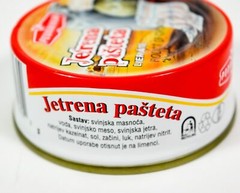 3 Pack Podravka Jetrena Pasteta Pork Liver Pate 3.3oz (95g) 1/2027 Croatia