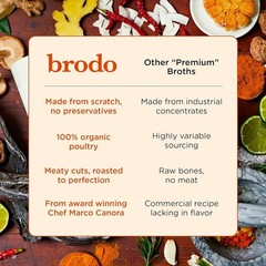 Brodo Classic Variety Pack with Collagen & Protein, 25 Ounce (Pack of 4)