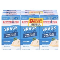 Bumble Bee Tuna Salad Snack Kit (3.5 Ounce kit, 9 Count)