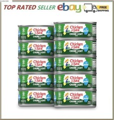 Chicken of the Sea Chunk Light Tuna in Water 5 oz. Can Pack of 10