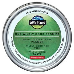 WILD PLANET ORGANIC ROASTED CHICKEN BREAST, NO SALT ADDED, 5 OZ