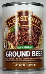 6 Canned Ground Beef 🇺🇸 USA Made Keystone Meat 14 Oz Ex 10/2029 Emergency Food