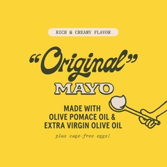 Original Olive Oil Mayonnaise in Squeeze Bottle – Rich & Creamy Classic Mayo …
