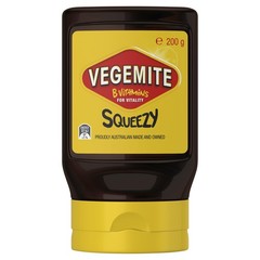 Vegemite Squeezy Spread – 200g Bottle – Convenient Squeeze Format – Rich in B…