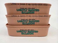 3X Trader Joe’s Light Smoked Salmon 5oz In EVOO Extra Virgin Olive Oil Delicious