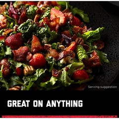 Hormel Black Label Fully Cooked 100% Real Chopped Bacon, Natural Smoked, 3.5 Oz