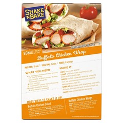 6 Pack Shake ‘N Bake Crispy Buffalo Seasoned Coating Mix, Size 4.75 oz Box