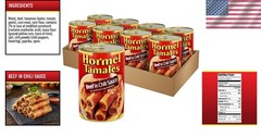 Convenient Beef Tamales 8 Pack – 15 Oz Cans with Authentic Spiced Chili Sauce