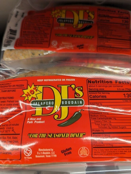 DJ’s Hot Jalapeno Boudain Oz (4 Pack)