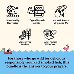 Fishwife Albacore Tuna Trio 3-Pack with Lemon, Spicy Spanish Olive Oil | Wil…