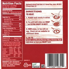 MARY KITCHEN Corned Beef Hash, 25 oz Steel Can